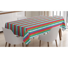 Torn Paper Effect Style Tablecloth