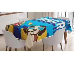 Dogs Days of Summer Tablecloth