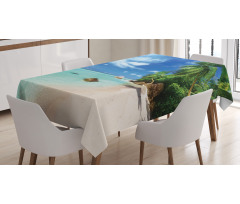 Seascape Nature Jungle Tablecloth