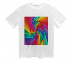 Abstract Art Vivid Swirl Men's T-Shirt