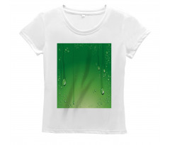 Abstract Art Water Drops Women's T-Shirt