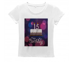 15 Birthday Cake Women's T-Shirt