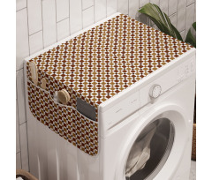 Modern Çamaşır Makinesi Düzenleyici Küçük Karelerin Göz Kamaştıran Birlikteliği