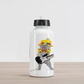 personalized insulated water bottles for kids personalized with starfish  pattern and the saying Ethan