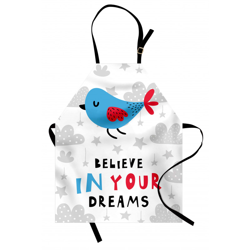 Believe in Your Dreams Bird Apron