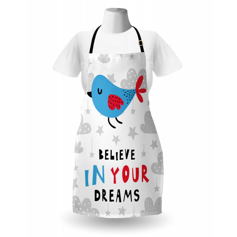 Believe in Your Dreams Bird Apron