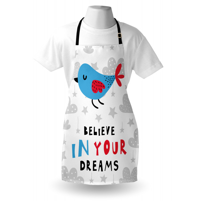 Believe in Your Dreams Bird Apron