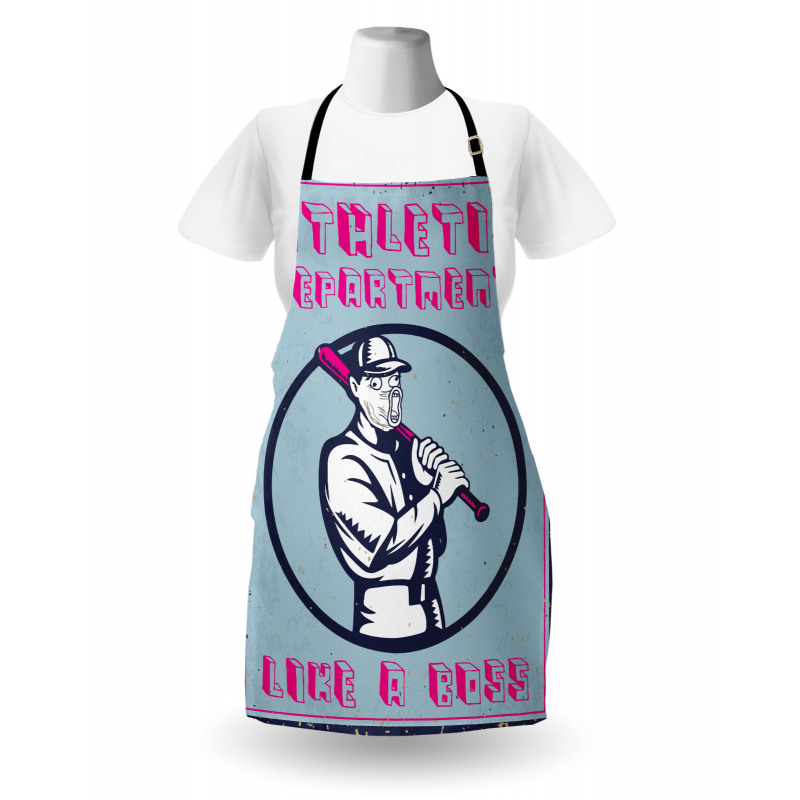 Retro Poster Art Like a Boss Apron