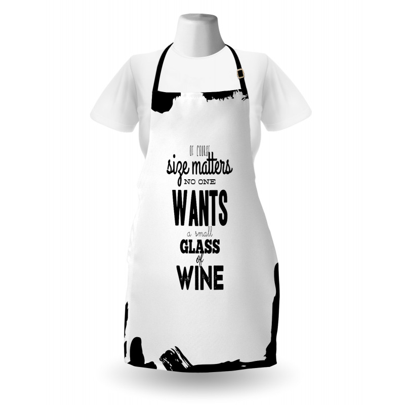 Funny Drinking Words Wine Apron