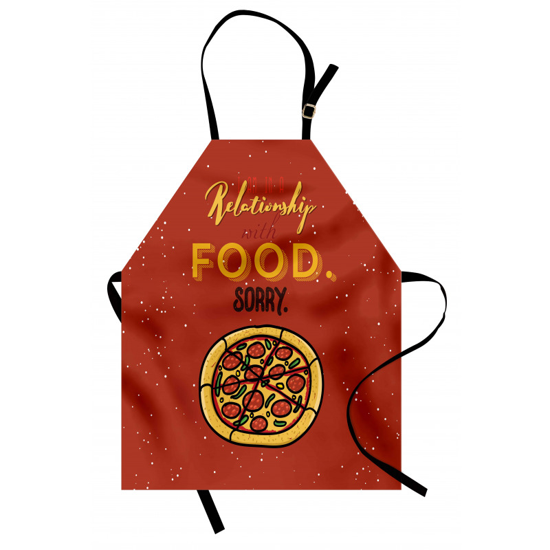 Pizza Relationship with Food Apron