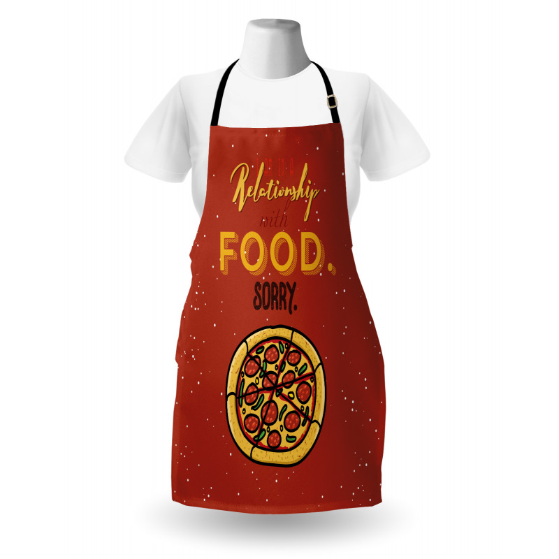 Pizza Relationship with Food Apron