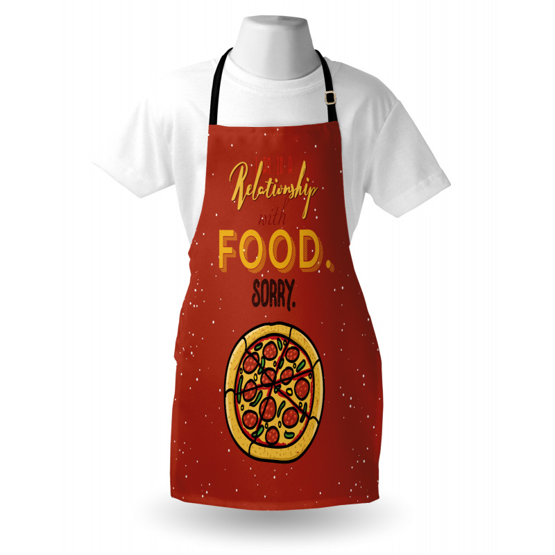 Pizza Relationship with Food Apron