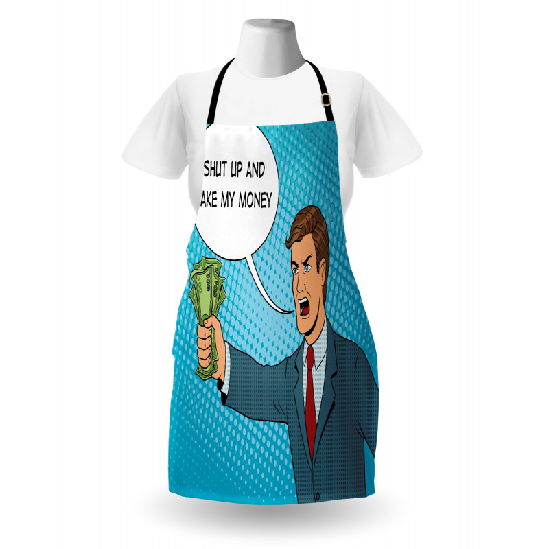 Shut up and Take My Money Man Apron