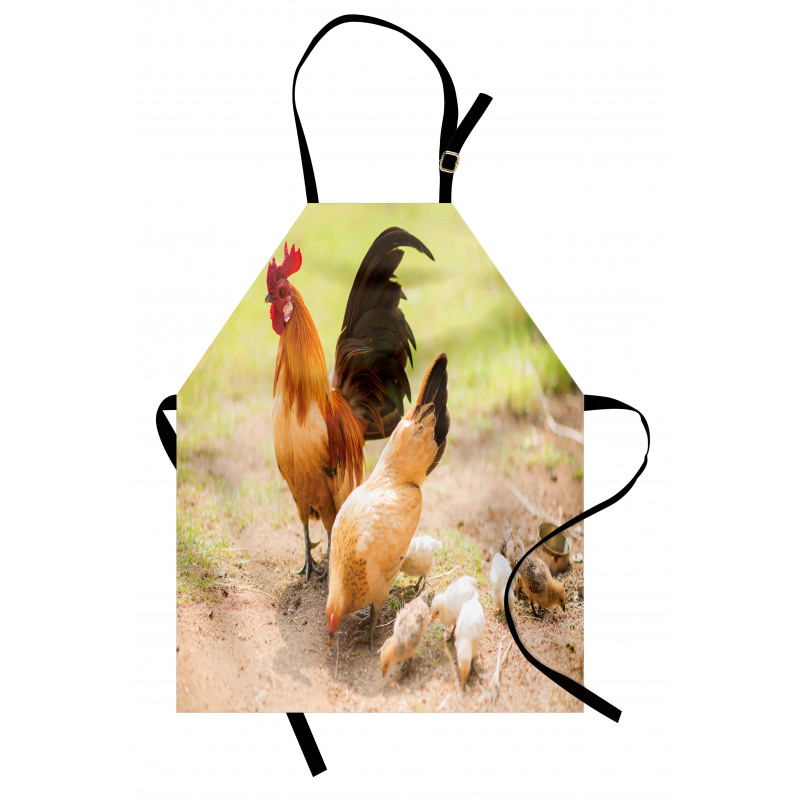 Chicken Family Photo Apron