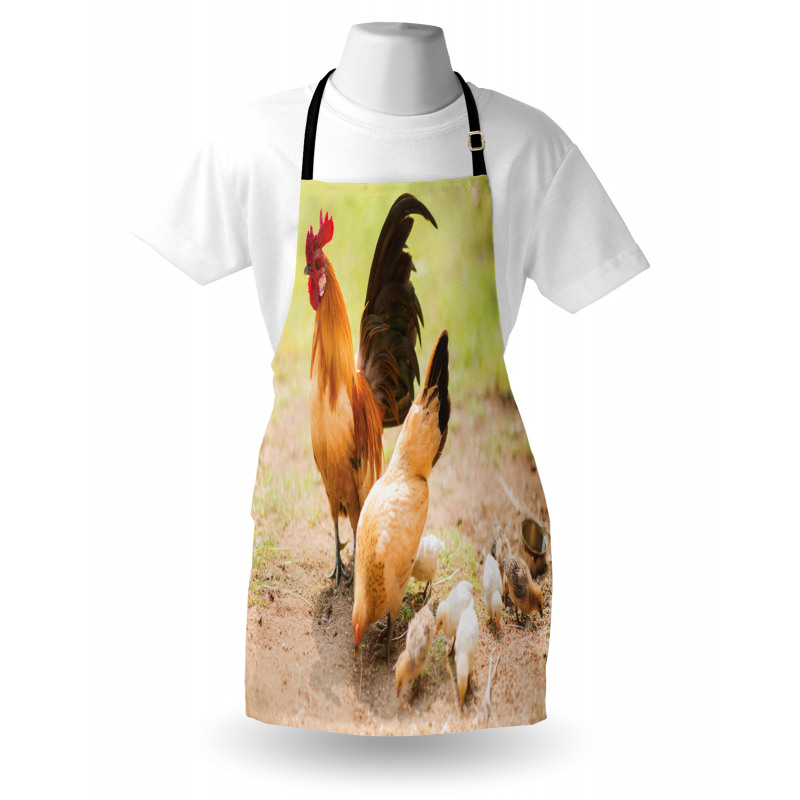 Chicken Family Photo Apron