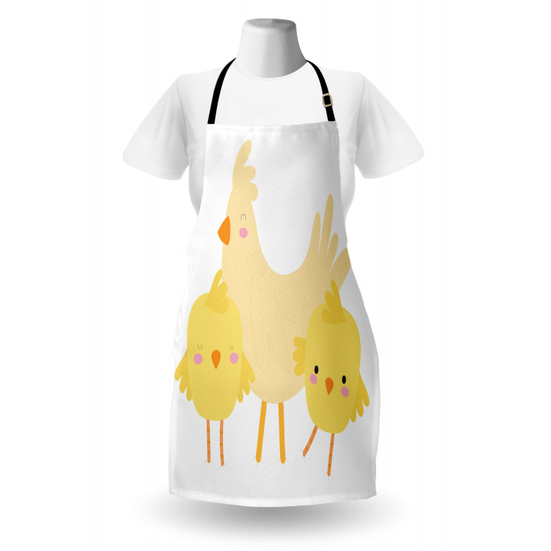 Happy Animals Doodle Apron