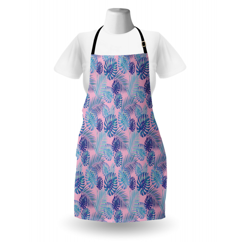 Hawaiian Party Botanical Art Apron