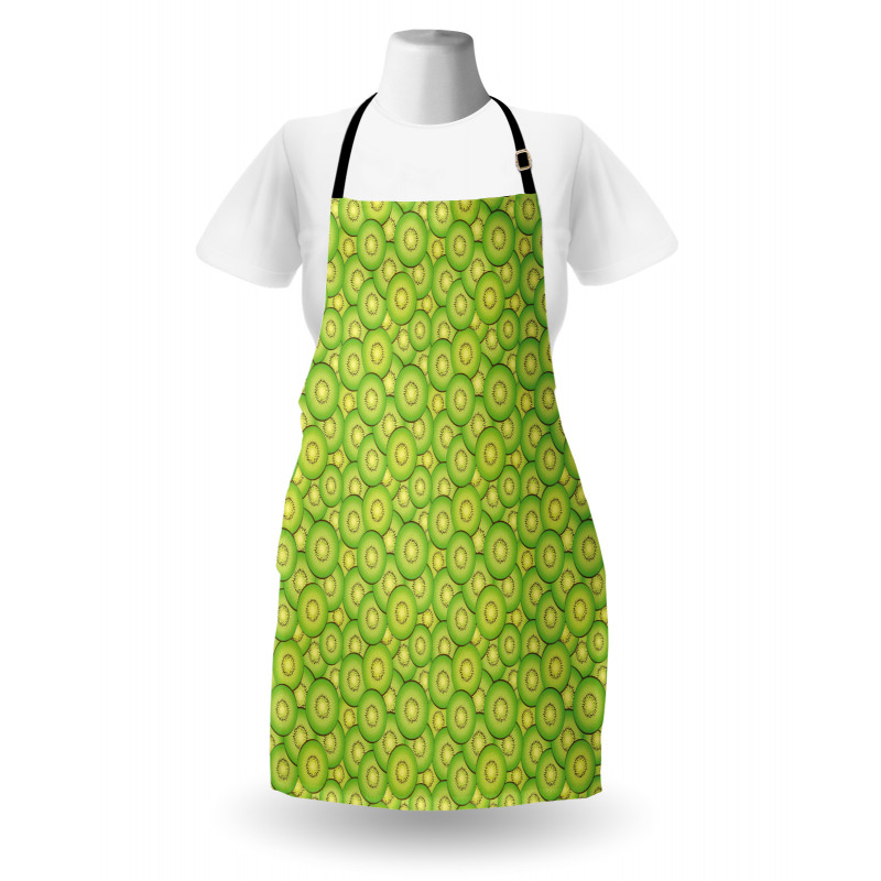 Exotic Fruit Slices Pattern Apron