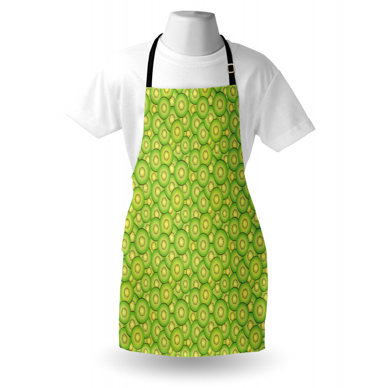 Exotic Fruit Slices Pattern Apron