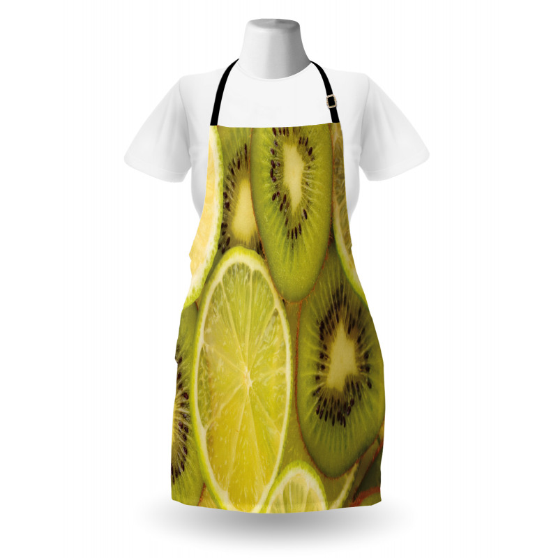 Close up Exotic Fruit and Lime Apron