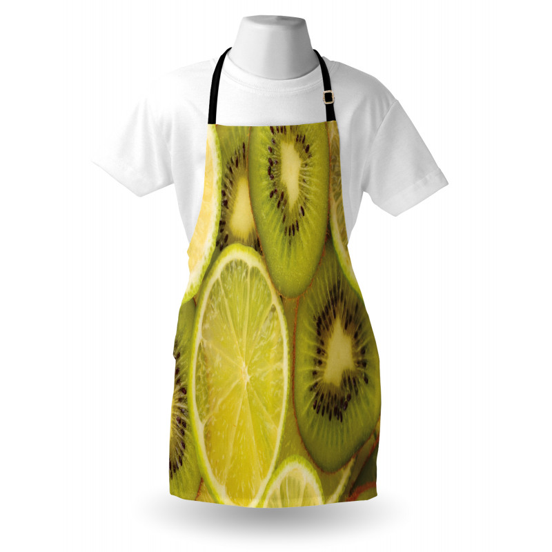 Close up Exotic Fruit and Lime Apron