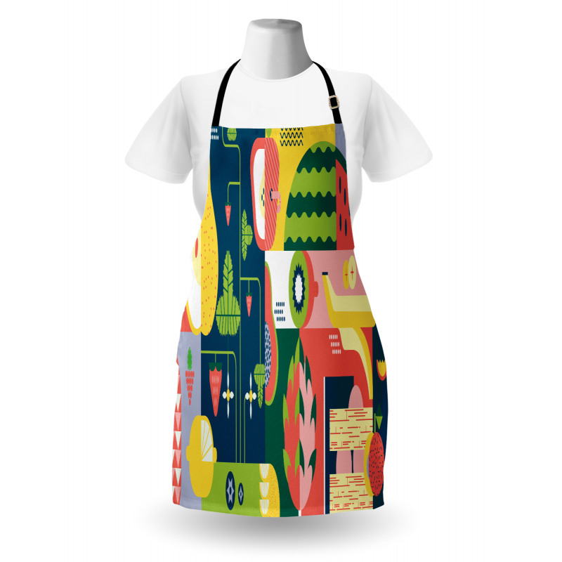 Abstract Modern Food Apron