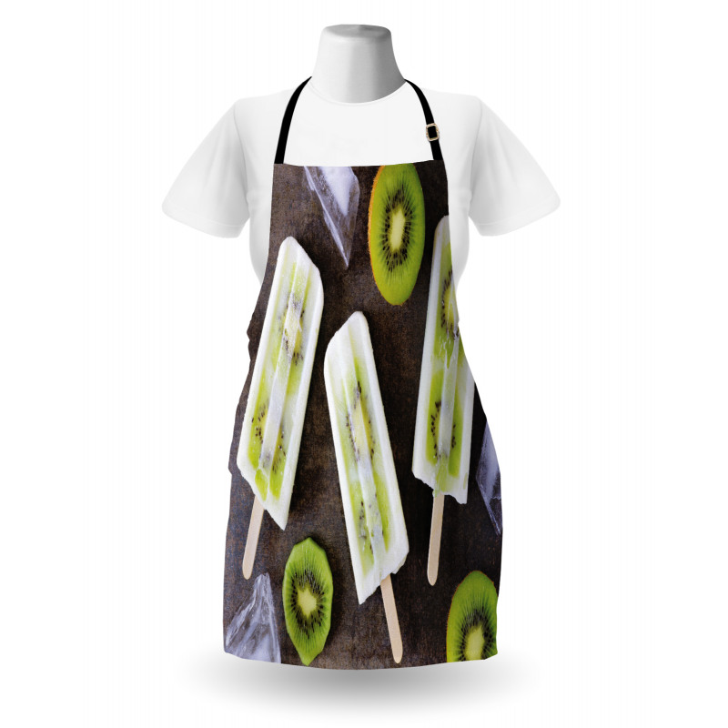 Homemade Fruit Popsicles Photo Apron