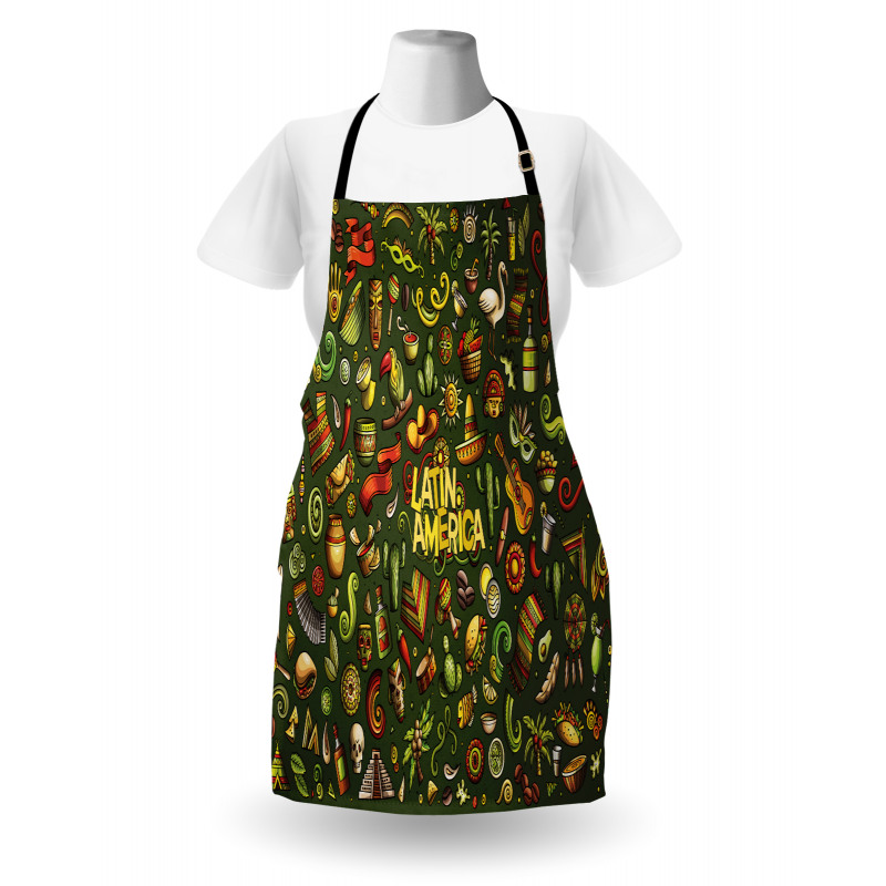 Latin America Objects Art Apron