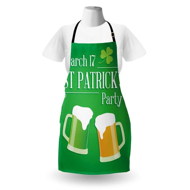 St. Patrick's Day Beers Apron