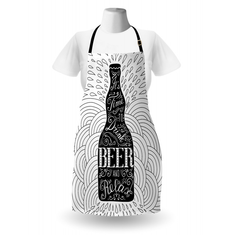 It's Time to Drink Beer Apron