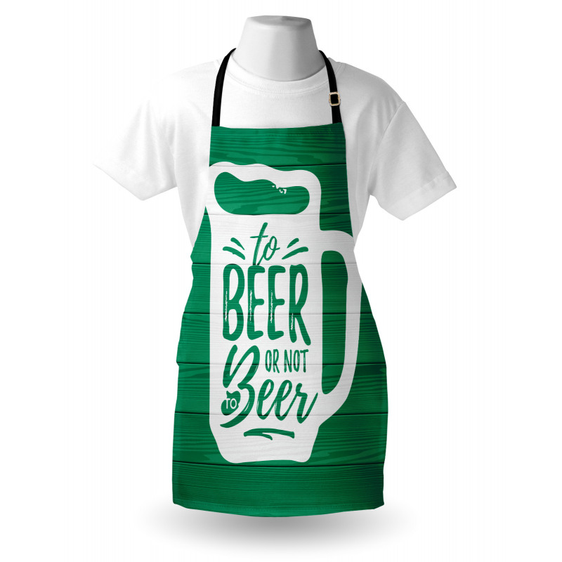 Funny Beer Drinking Words Apron