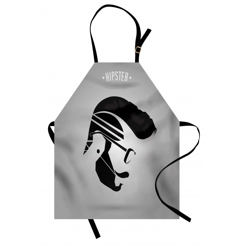 Male Hipster Art Apron