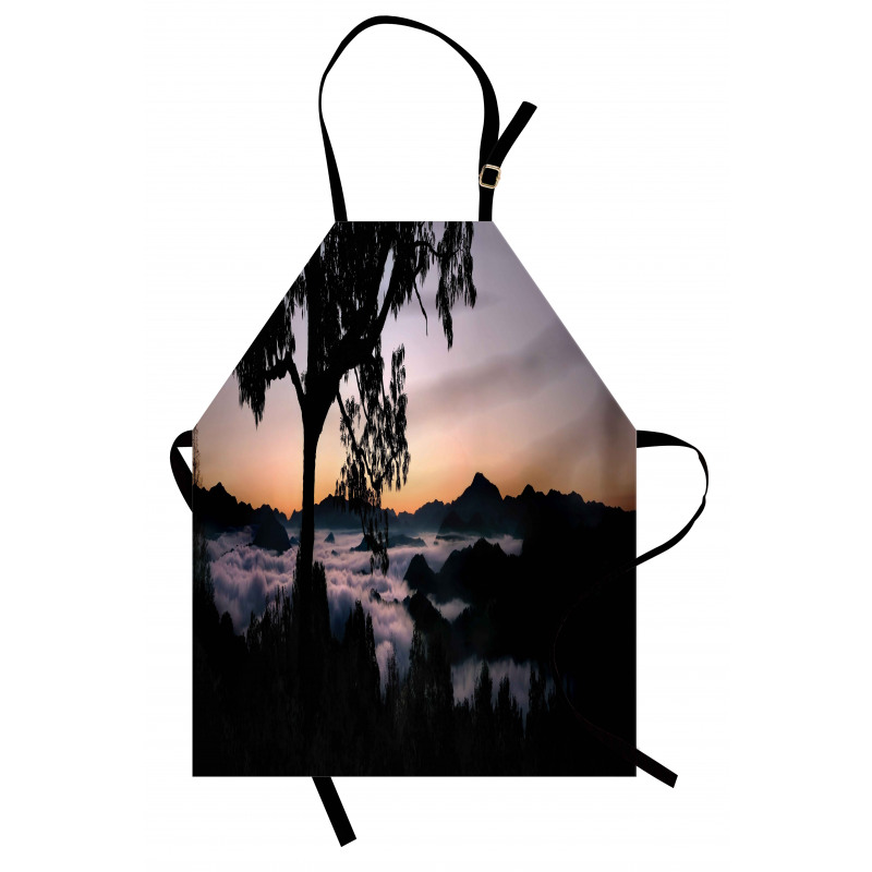 Fog Fill Valley Sunset Apron