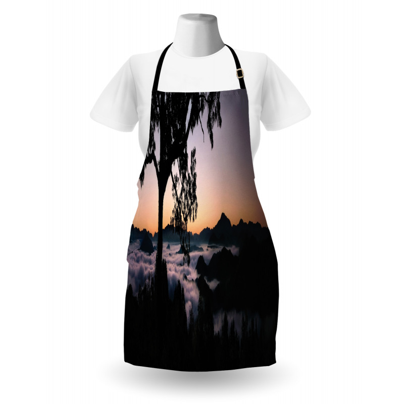 Fog Fill Valley Sunset Apron