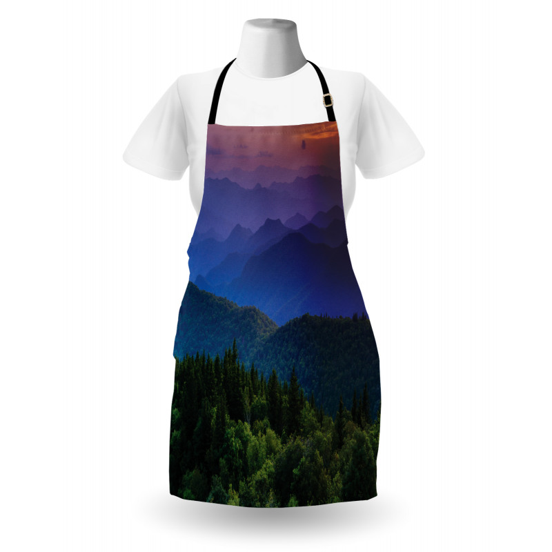 Colorful Sunset Photo Apron