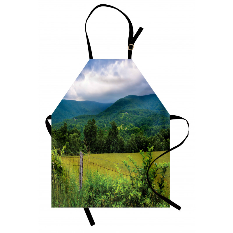 Rural Old Fence Photo Apron