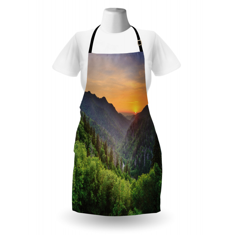 Newfound Gap Sunset Apron