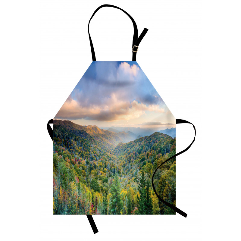 Autumn Outdoor Scene Apron