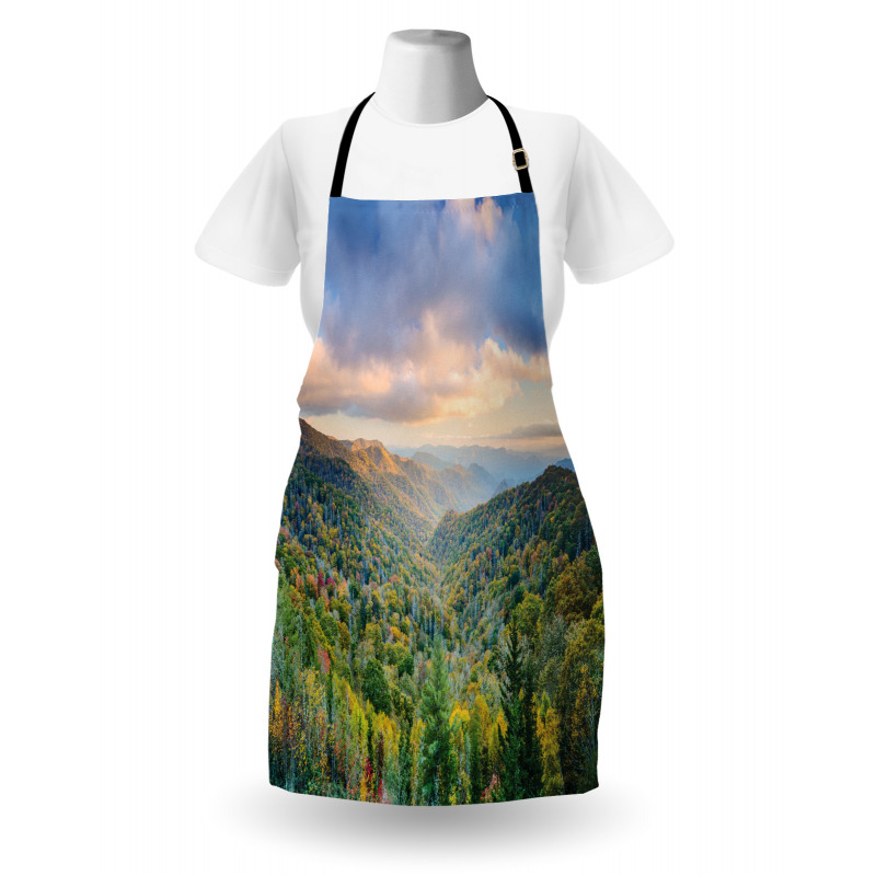 Autumn Outdoor Scene Apron