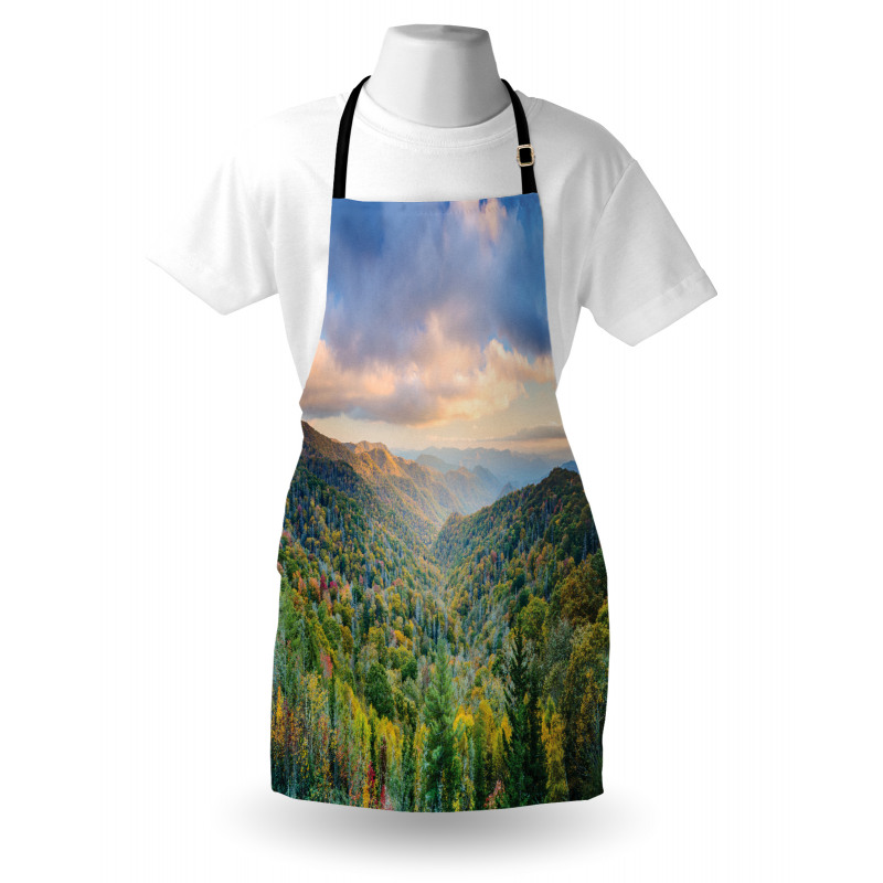 Autumn Outdoor Scene Apron