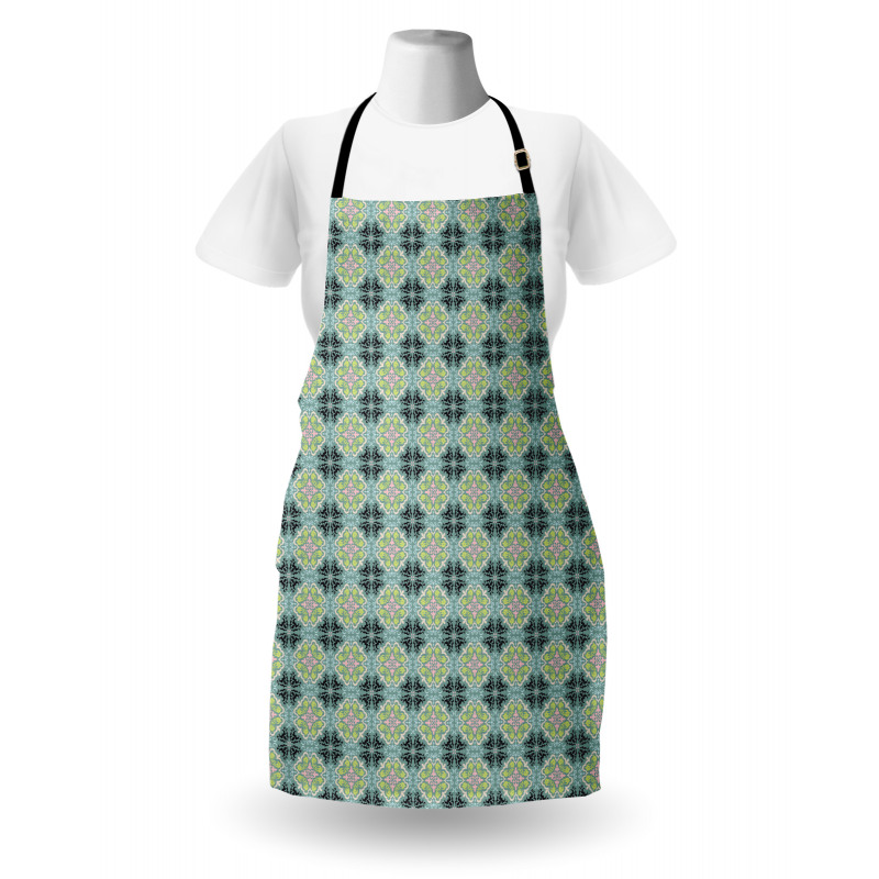 Mediterrenean Tile Inspired Apron