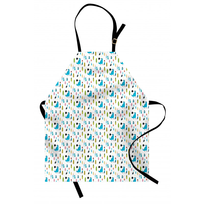 Boy and Girl Animal Apron