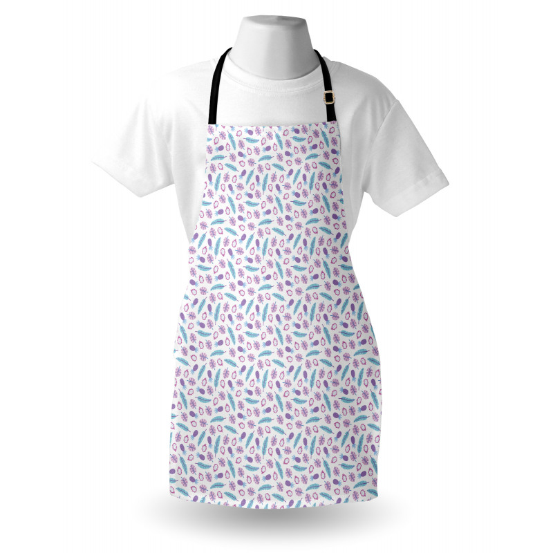 Repeating Pattern of Feather Apron