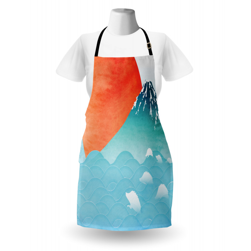 Japanese Far Eastern Nature Apron