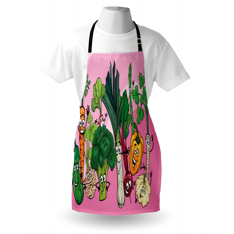 Happy Healthy Food Image Apron