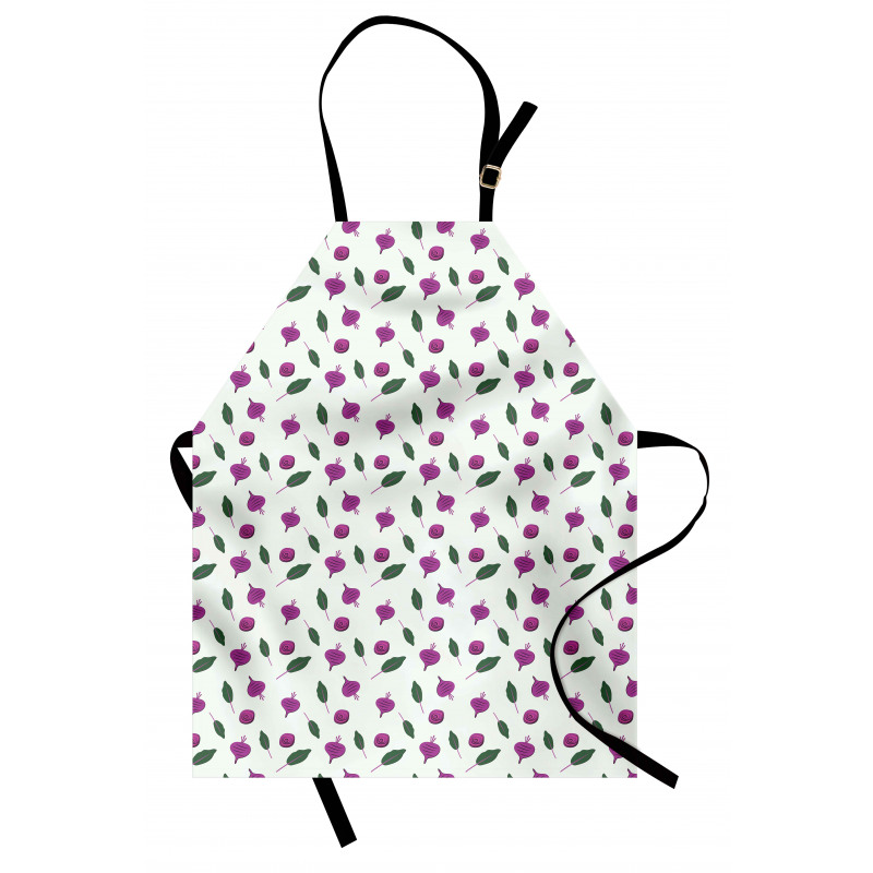 Beetroots and Leaves Apron