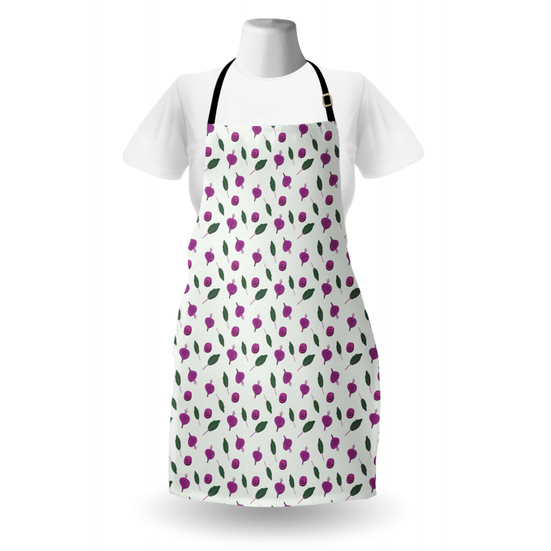 Beetroots and Leaves Apron