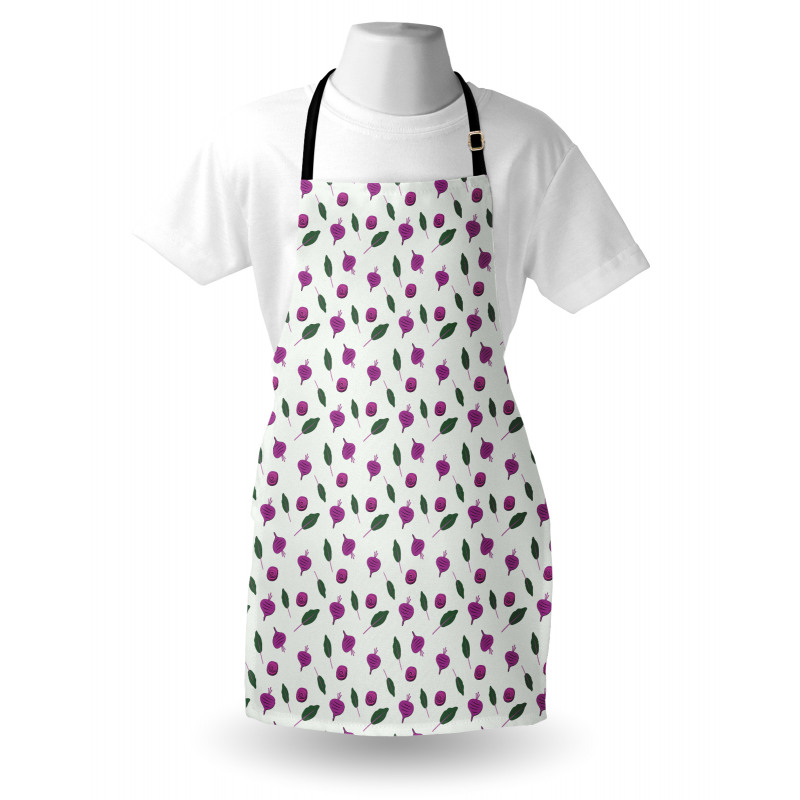 Beetroots and Leaves Apron