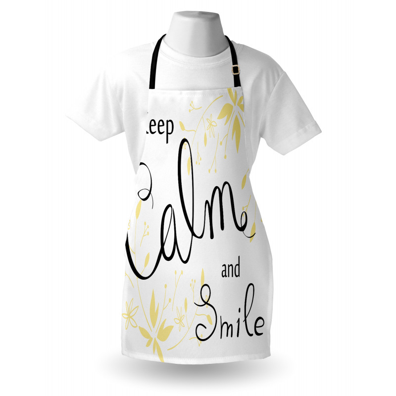 Positive Cursive Words Apron