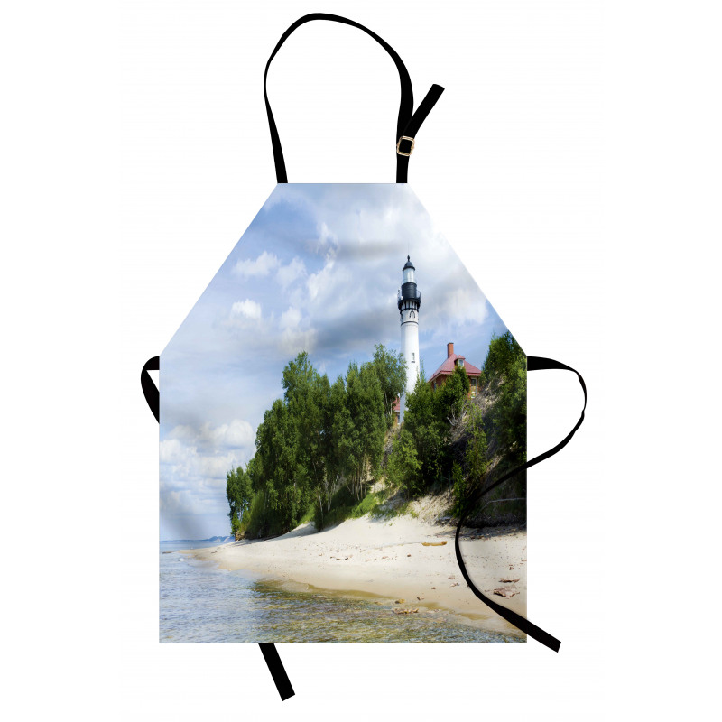 Lighthouse at Beach Apron